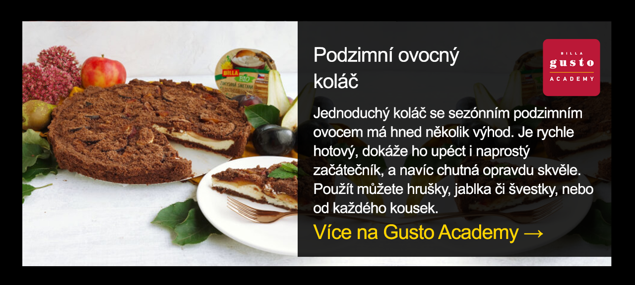 Podzimní ovocný koláč
